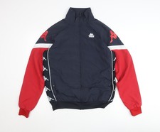 Kappa Mens Blue Red Full Zip