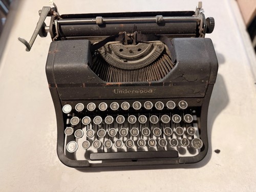 Vtg 1930 underwood bank - underwood, 4