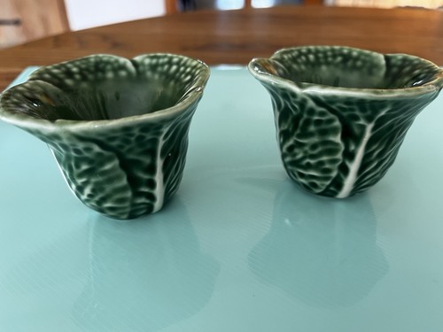 Bordallo pinheiro egg cups - 2,