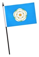 Yorkshire Small Hand Flag (6"