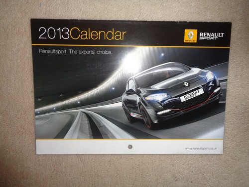 Renaultsport calendar megane - renaultsport, (