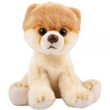 Pomeranian  Soft Toy / Plush - Small Sitting Dog - From Suki Gifts - BNWT
