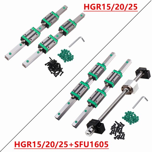 2pcs hgr15 linear - linear, guide