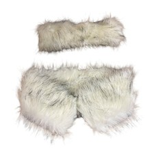 MOIRA C FAUX FUR HEADBAND AND