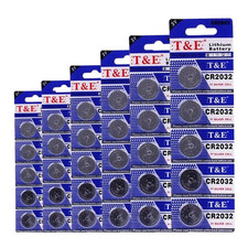 2032 Key fobs Coin Cell Batteries CR2032 Battery CR2025 CR2016 CR2430 CR2450 3V