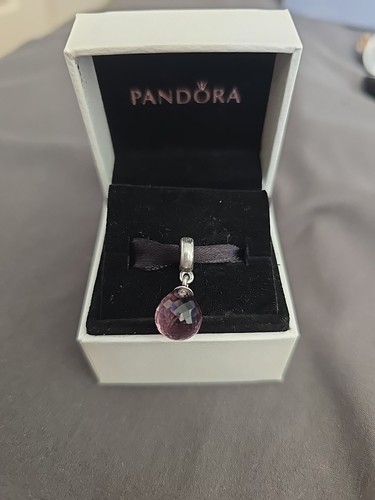 Pandora purple faceted - pandora,
