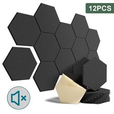 12x Hexagonal Soundproof