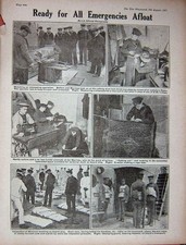 Old Vintage Print 1917 Ww1