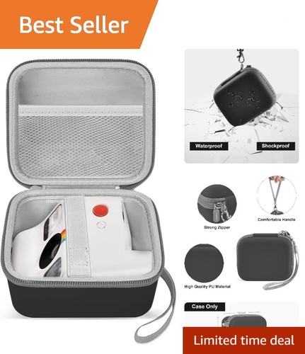 Black instant camera - instant, case