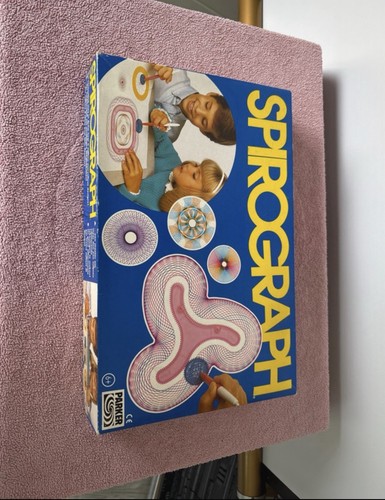 Spirograph vintage drawing set - spirograph,