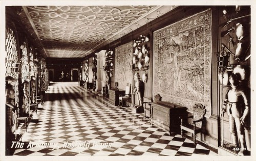 Postcard hatfield house - hatfield,