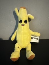 Fortnite 2020 Epic Games Nana Nana Peely Banana Plush Soft Toy 8" Yellow