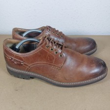  Clarks Brown Leather Shoes