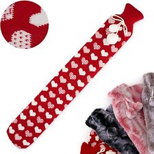 Hot Water Bottle With Fleece