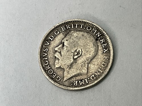 1917 silver threepence - 1917,