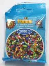 MINI MICRO 3MM Hama Beads Iron On 2000 beads in pack - BUY 3 GET ONE FREE!!