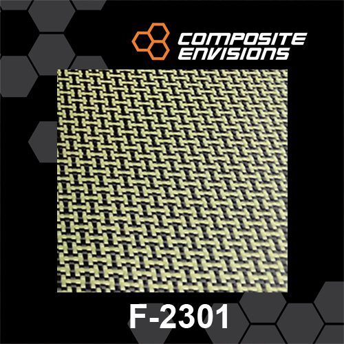 Carbon fiber yellow aramid - carbon, fiber/yellow