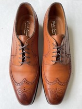 Edward Green x Ralph Lauren Edwardian Leather Wingtip 9/9.5 D 888 Last, $1400