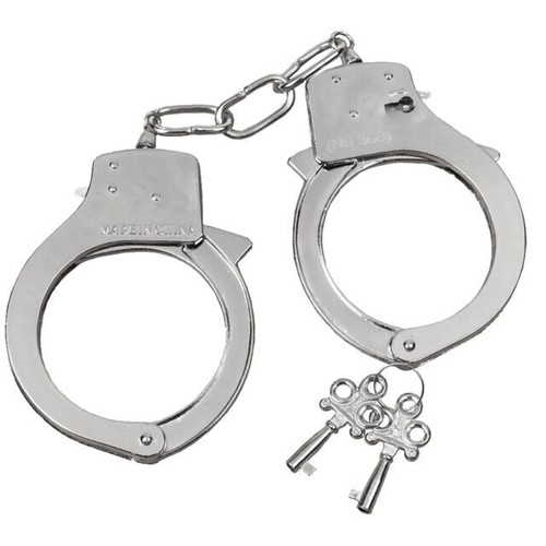 Metal safety handcuffs police - metal,