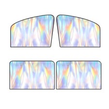 1pc car side front rear - 1pc, window