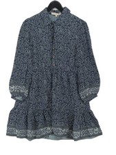 Vanessa Bruno Shirt Midi Dress in Blue