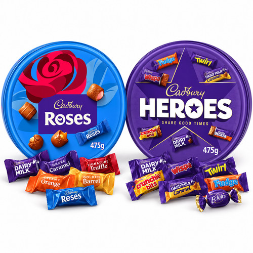 Cadbury heroes and - heroes,