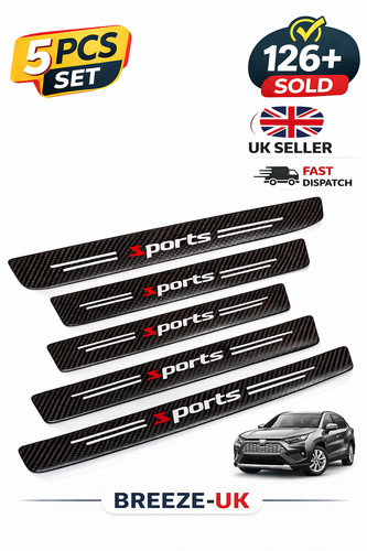 5pcs carbon fiber car door - 5pcs,