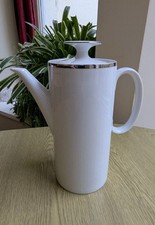 Thomas Germany Medallion coffee pot thick band superb unused condition