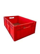 USED 42 Litre Heavy Duty Stacking Plastic Euro Container Box