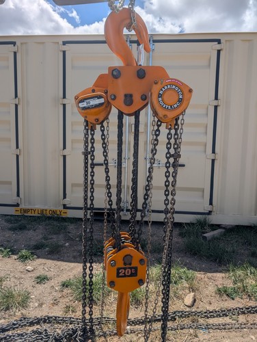 Harrington ton manual hoist - harrington, 20