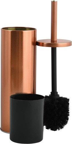 Toilet brush set - "hans", copper