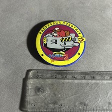 Vintage Pin Badge Sonic The Hedgehog 2 Professor Robotnik 1990s Sega mega drive 