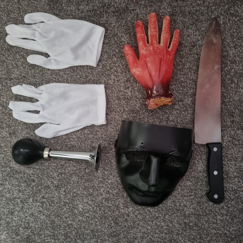 Assorted halloween props clown - halloween,
