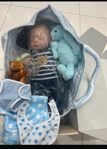 Realistic reborn baby doll - baby,