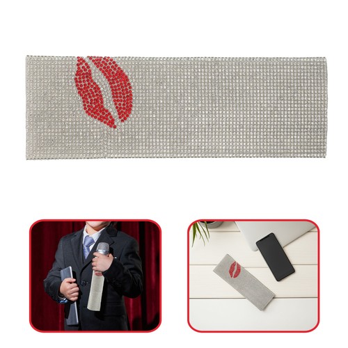 Shiny microphone cover - microphone,