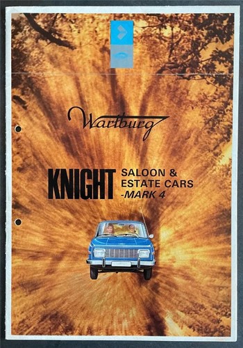 Wartburg knight saloon - wartburg,