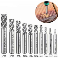 10X4 Slot Flute End Mill