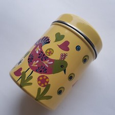 Vintage Tea caddy storage tin