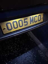 Private Car Reg Number Plate Cherish Registration OO05 MC SMC? Now on Retention 