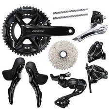 NEW Shimano 105 R7120 disc groupset (12 speed)