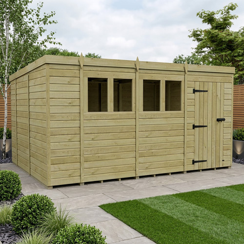 Pent shed single - 10,