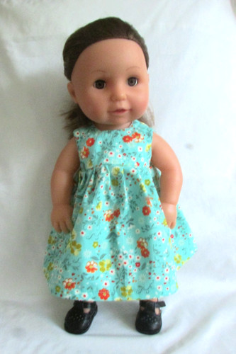 New doll clothes - new, green