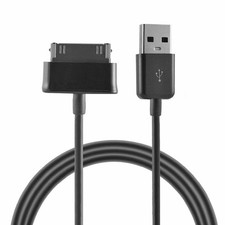 TAB USB Data Lead Cable Charger for Samsung Galaxy Tab 2 Tablet 7/8/10/10.1 Blac