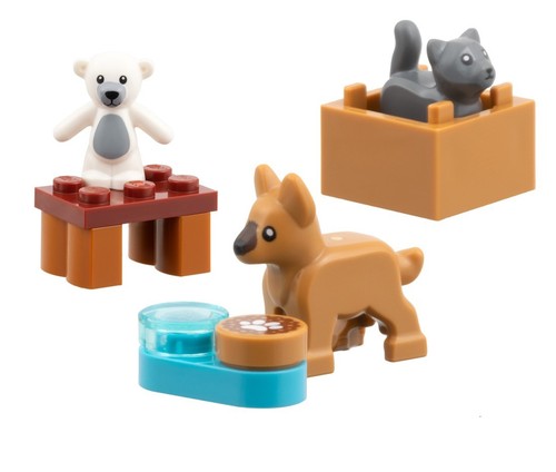 New city lego - city, teddy