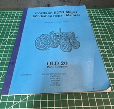 Fordson E27N Major tractor