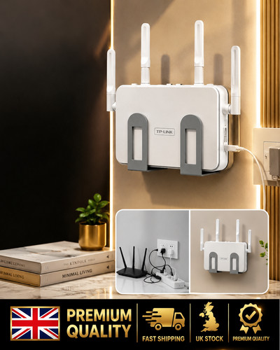 Wall mount router shelf - mount,