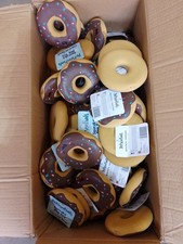 Squeaky Dog Toys x72 Donut Style Cute Dog Toys Approx 14x3cm