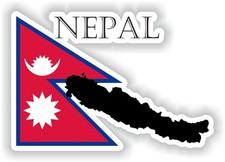 Nepal Country Project Flag