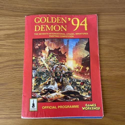 Golden demon 1994 official - demon,