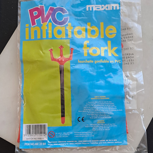 Maxim inflatable devil - inflatable, trident